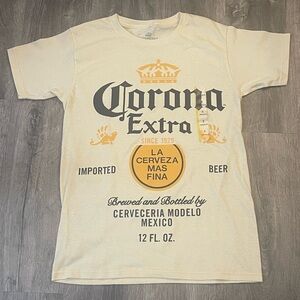Corona Extra Cream Graphic T-Shirt